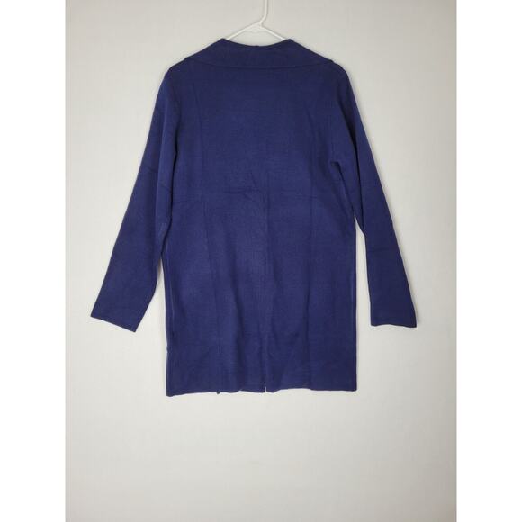 MEROKEETY Women Cardigan Casual Long Sleeve Open Front Knit Long Cardigan Medium - Picture 6 of 6